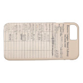bibliotheekkaartbehuizing Case-Mate iPhone case (Achterkant (Horizontaal))