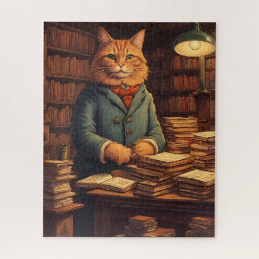 bibliotheekkat #10 puzzel (Verticaal)