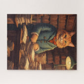 bibliotheekkat #10 puzzel (Horizontaal)