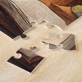 bibliotheekkat #11 puzzel (Zijkant)