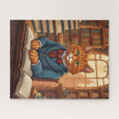 bibliotheekkat #11 puzzel (Horizontaal)