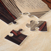 bibliotheekkat #11 puzzel (Zijkant)