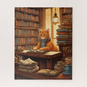 bibliotheekkat #12 puzzel