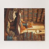 bibliotheekkat #12 puzzel (Horizontaal)