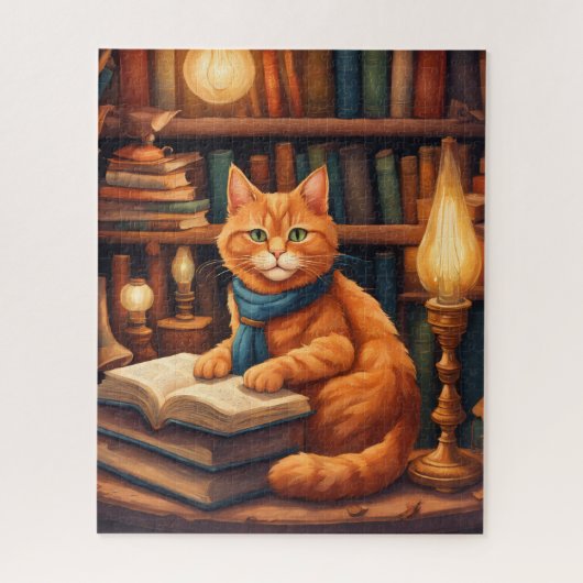 bibliotheekkat #13 puzzel (Verticaal)