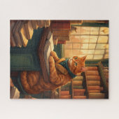 bibliotheekkat #14 puzzel (Horizontaal)