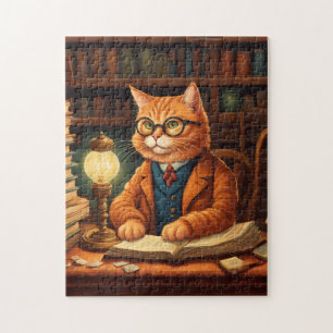 bibliotheekkat #15 puzzel