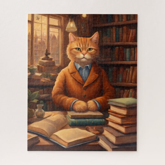 bibliotheekkat #16 puzzel (Verticaal)