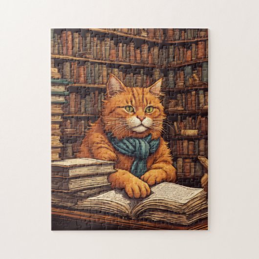 bibliotheekkat #17 puzzel (Verticaal)