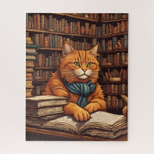 bibliotheekkat #17 puzzel (Verticaal)