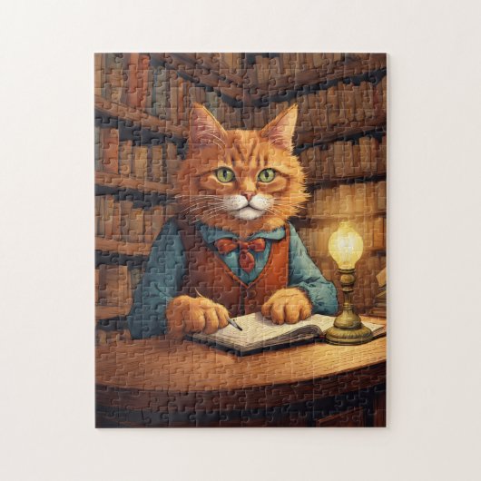 bibliotheekkat #18 puzzel (Verticaal)
