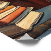bibliotheekkat #1 poster (Hoek)
