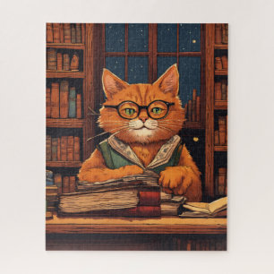 bibliotheekkat #21 puzzel