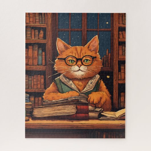bibliotheekkat #21 puzzel (Verticaal)