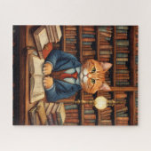 bibliotheekkat #3 puzzel (Horizontaal)