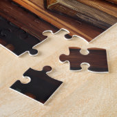 bibliotheekkat #3 puzzel (Zijkant)