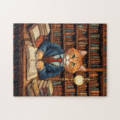 bibliotheekkat #3 puzzel (Horizontaal)