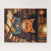 bibliotheekkat #5 puzzel (Horizontaal)