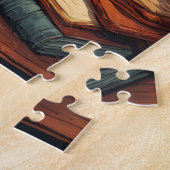 bibliotheekkat #5 puzzel (Zijkant)