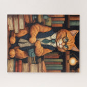 bibliotheekkat #6 puzzel (Horizontaal)