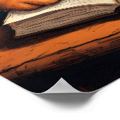 bibliotheekkat #7 poster (Hoek)