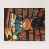 bibliotheekkat #7 puzzel (Horizontaal)