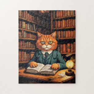 bibliotheekkat #7 puzzel