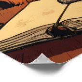 bibliotheekkat #8 poster (Hoek)