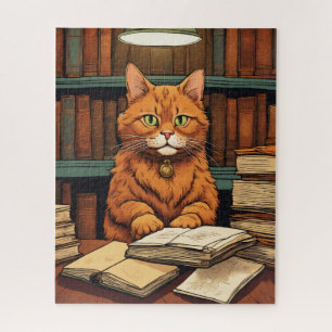 bibliotheekkat #8 puzzel