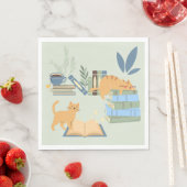 Bibliotheekkatten Servet (Insitu)