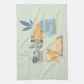 Bibliotheekkatten Theedoek (Verticaal)
