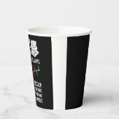 Bibliotheekmedewerkers zijn net kerstverlichting papieren bekers (Links)