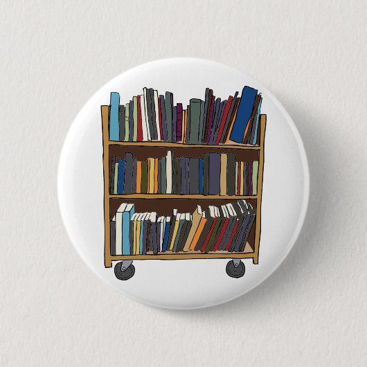 Bibliotheekpark Ronde Button 5,7 Cm (Voorkant)