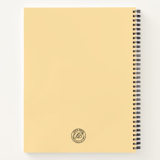 " bibliotheekpas spiraal notitieboek-gepersonalise notitieboek (Achterkant)