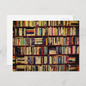 Bibliotheekplanken Briefkaart (Voorkant / Achterkant)