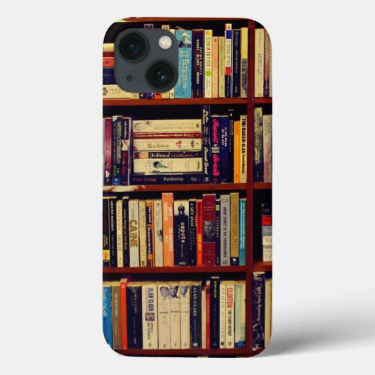 Bibliotheekplanken Case-Mate iPhone Case (Achterkant)