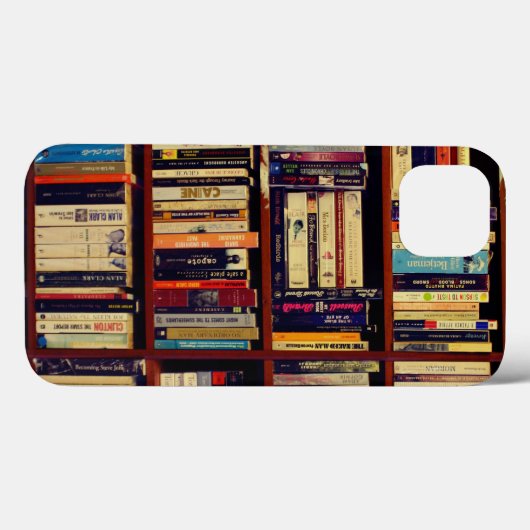 Bibliotheekplanken Case-Mate iPhone Case (Achterkant (horizontaal))