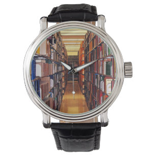 Bibliotheekplanken Horloge