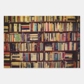 Bibliotheekplanken Inpakpapier Vel (Voorkant 3)