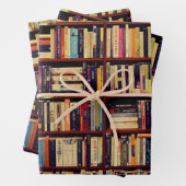 Bibliotheekplanken Inpakpapier Vel (In situ)