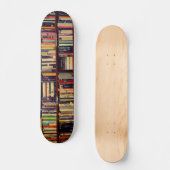 Bibliotheekplanken Persoonlijk Skateboard (Voorkant)