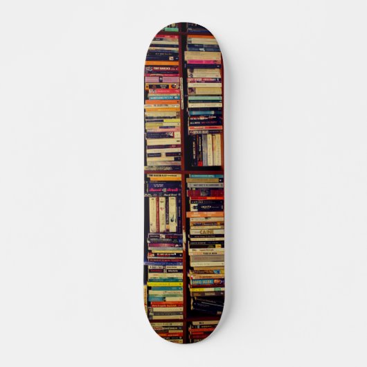 Bibliotheekplanken Persoonlijk Skateboard (Voorkant)