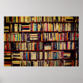 Bibliotheekplanken Poster (Voorkant)