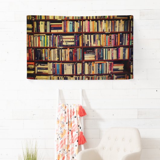 Bibliotheekplanken Spandoek (Insitu)