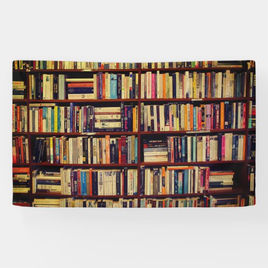 Bibliotheekplanken Spandoek (Horizontaal)