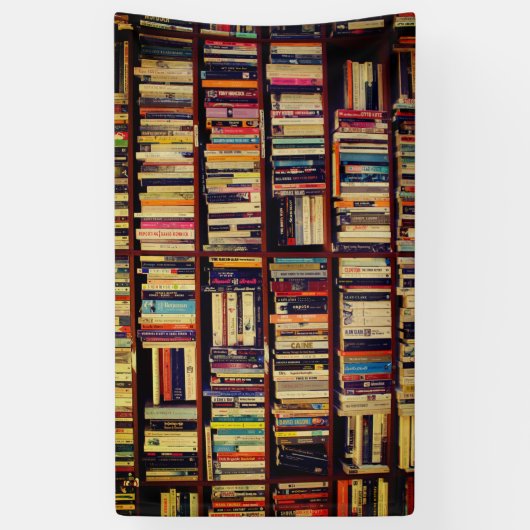 Bibliotheekplanken Spandoek (Verticaal)