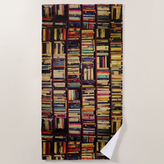 Bibliotheekplanken Strandlaken (Voorkant)