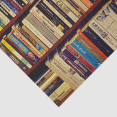 Bibliotheekplanken Tissuepapier (Detail)