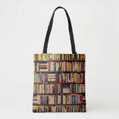 Bibliotheekplanken Tote Bag (Voorkant)