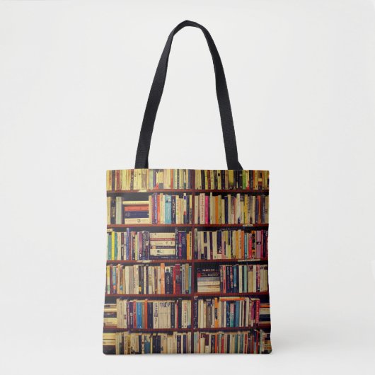 Bibliotheekplanken Tote Bag (Voorkant)